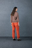 Calça Cenoura Terracota Anne Fernandes