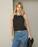 Calça Jeans com Friso Anne Fernandes