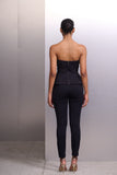 Calça Skinny Zíper Lateral Preta Alphorria