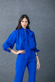 Camisa Poeta Azul Anne Fernandes