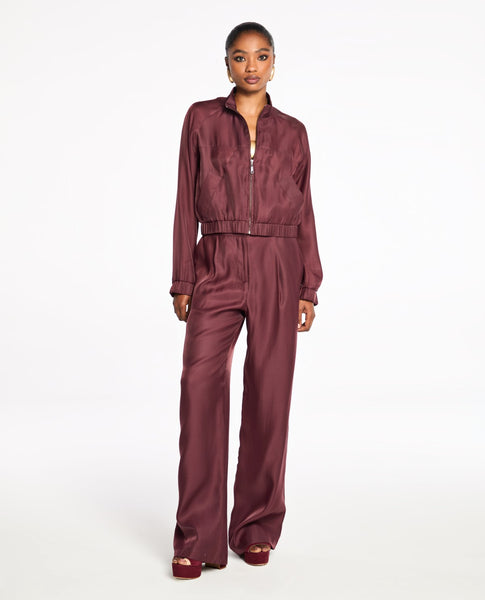 Jaqueta Joy Organza Marrom Chelsea Lafort – Moça Bonita Boutique