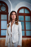 Conjunto Blazer e Bermuda Xadrez Anne Fernandes