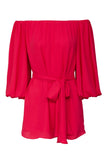 Blusa Ombro a Ombro com Faixa Pink Alphorria