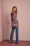 Bata Babados Chiffon Floral Anne Fernandes