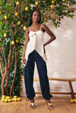 Bata Linho Pontas Off White Litt
