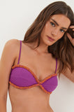 Biquíni Parte de Cima Bandeau Leah Berry Burst Vix