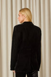 Blazer Amelie Veludo Preto Fabulous Agilita