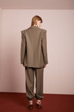 Blazer Oversized Marrom Oliva Anne Fernandes