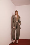 Blazer Oversized Marrom Oliva Anne Fernandes
