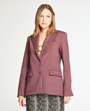 Blazer Ramona Technoblock Marrom Chelsea Lafort