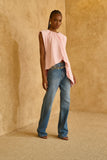 Blusa Balonê Rosa Candy Anne Fernandes