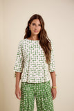 Blusa Bio Jersey Amarração Seiva Off White Lucidez