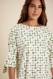 Blusa Bio Jersey Amarração Seiva Off White Lucidez