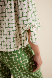 Blusa Bio Jersey Amarração Seiva Off White Lucidez