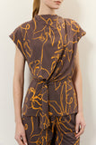 Blusa Bio Jersey Estampa Ritmos Lucidez