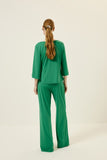 Blusa Bio Jersey Jabot Degagê Lucidez