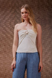 Blusa Canelada Georgia Off White Litt