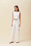 Blusa Cropped Malha King Voar
