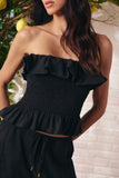Blusa Flow Lastex Preto Litt