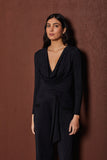 Blusa Fluity Decote Degagê Voar