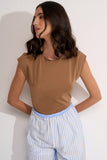 Blusa Gia Caramelo Aleha