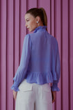 Blusa Gola Vitoriana Lavanda Litt