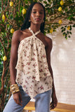 Blusa Lenço Estampa Delle Rose Litt