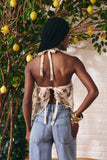 Blusa Lenço Estampa Delle Rose Litt