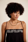 Blusa Pala Bordada Preto Lucidez