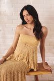 Blusa Renda Gode Bege Camomila Litt