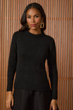 Blusa Tricot Duda Preto Fabulous Agilita