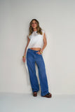 Calça Jeans Reta Anne Fernandes