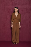 Calça Cargo Cinto Fluity Marrom Mocha Voar