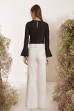 Calça Cargo Cotton Estruturado Off White Litt