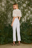 Calça Celina Jeans Branco Fabulous Agilita