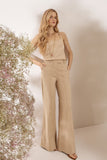 Calça Cotton Alfa Seventy Taupe Litt