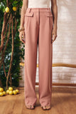 Calça Crepe Mix Lapela Rosewood Litt