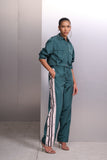 Camisa Bolsos Cargo Verde Escuro Alphorria