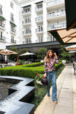 Calça Jeans Cós Dobrado Anne Fernandes