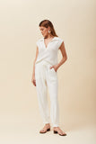 Calça Malha Flow Off White Voar