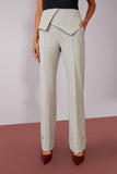 Calça Max Twill Dobradura Grey Litt
