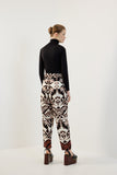 Calça Reta Tramas Lucidez