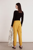 Calça Sarja Bolso Amarelo Ambar Lucidez