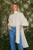 Camisa Flora Off White Fabulous Agilita