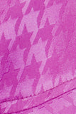 Camisa Silk Devorê Gravata Violet Litt