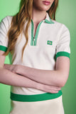 Camiseta Tricot Copa do Mundo Off White Litt