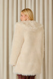 Casaco Michele Pelo Off White Fabulous Agilita