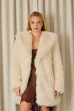 Casaco Michele Pelo Off White Fabulous Agilita
