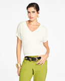 Colete Tricot Nancy Off White Lafort