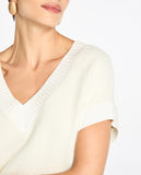 Colete Tricot Nancy Off White Lafort